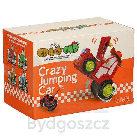 Traktor ciągnik zdalnie sterowany na pilota RC skaczący tańczący dźwięk zielony Traktor ciągnik zdalnie sterowany na pilota RC skaczący tańczący dźwięk zielony