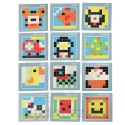 Układanka kreatywna logiczna klocki puzzle mozaika 175 elementów