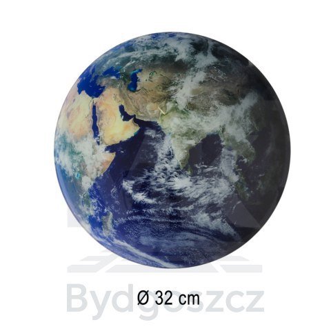 Zegar ścienny planeta ziemia z wyświetlaczem LED 32 cm niebieski Zegar ścienny planeta ziemia z wyświetlaczem LED 32 cm niebieski