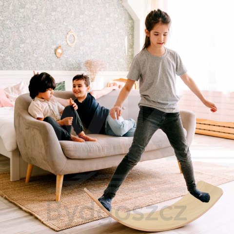 Deska do balansowania z filcem LULILO AJLO turkusowy Deska do balansowania z filcem LULILO AJLO turkusowy