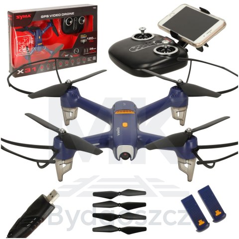 Dron RC Syma X31 kamera HD 2,4GHz GPS 5G Dron RC Syma X31 kamera HD 2,4GHz GPS 5G