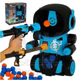 Gra zręcznościowa robot strzelanie do celu gra + 2x pistolet + kulki