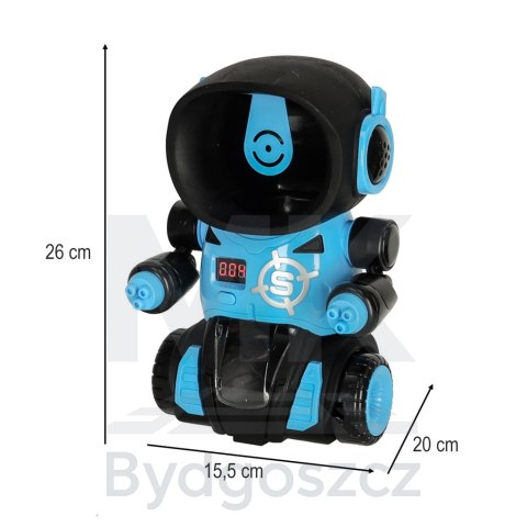 Gra zręcznościowa robot strzelanie do celu gra + 2x pistolet + kulki Gra zręcznościowa robot strzelanie do celu gra + 2x pistolet + kulki
