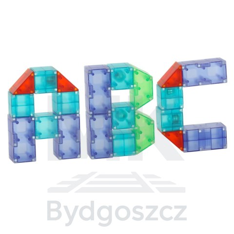 Klocki magnetyczne konstrukcyjne świecące elementy figury 3D 134 el. Klocki magnetyczne konstrukcyjne świecące elementy figury 3D 134 el.