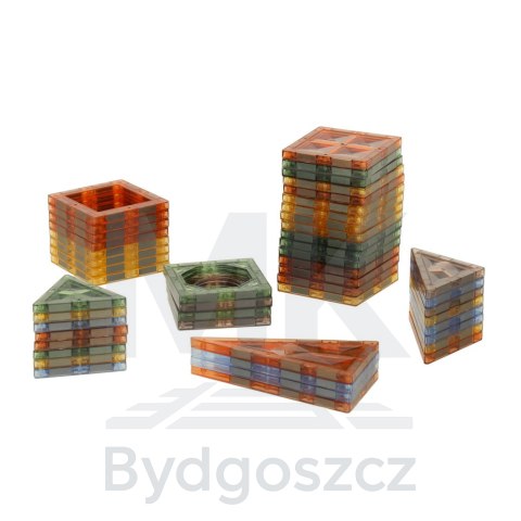 Klocki magnetyczne świecące 90 el. Klocki magnetyczne świecące 90 el.