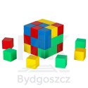 Klocki magnetyczne sześcienne kostka sześcian figury magnes 64 el.