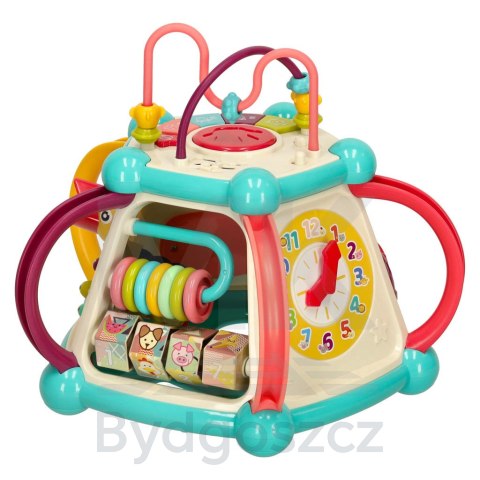 Kostka edukacyjna interaktywna nakarm ptaszka 7w1 Bibi-inn Kostka edukacyjna interaktywna nakarm ptaszka 7w1 Bibi-inn