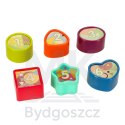 Kostka edukacyjna interaktywna nakarm ptaszka 7w1 Bibi-inn