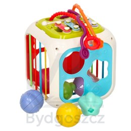 Kostka edukacyjna sorter cymbałki 7w1 Bibi-inn