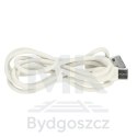 Lampka nocna dla dzieci silikonowa dotykowa miękka LED USB biała piesek leżący