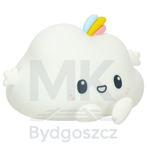 Lampka nocna dla dzieci silikonowa dotykowa miękka LED biała RGB chmurka Lampka nocna dla dzieci silikonowa dotykowa miękka LED biała RGB chmurka