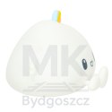 Lampka nocna dla dzieci silikonowa dotykowa miękka LED biała RGB chmurka
