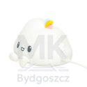 Lampka nocna dla dzieci silikonowa dotykowa miękka LED biała RGB chmurka