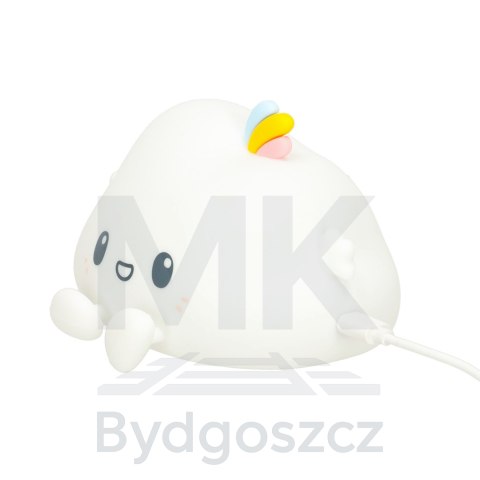 Lampka nocna dla dzieci silikonowa dotykowa miękka LED biała RGB chmurka Lampka nocna dla dzieci silikonowa dotykowa miękka LED biała RGB chmurka