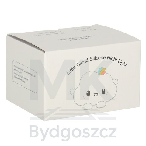 Lampka nocna dla dzieci silikonowa dotykowa miękka LED biała RGB chmurka Lampka nocna dla dzieci silikonowa dotykowa miękka LED biała RGB chmurka