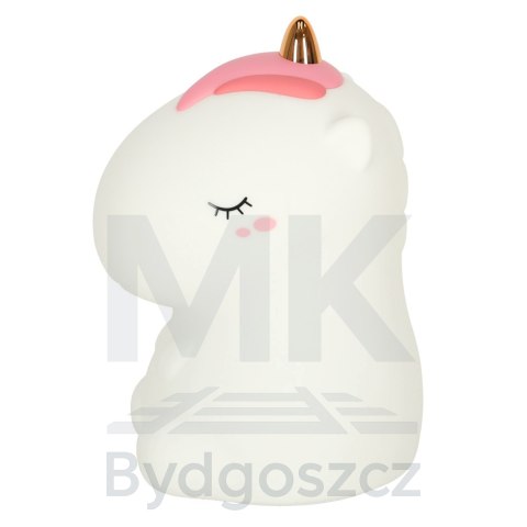 Lampka nocna dla dzieci silikonowa dotykowa miękka LED biała RGB jednorożec Lampka nocna dla dzieci silikonowa dotykowa miękka LED biała RGB jednorożec