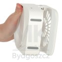Lampka nocna z klipsem bezprzewodowa biurkowa do czytania biała