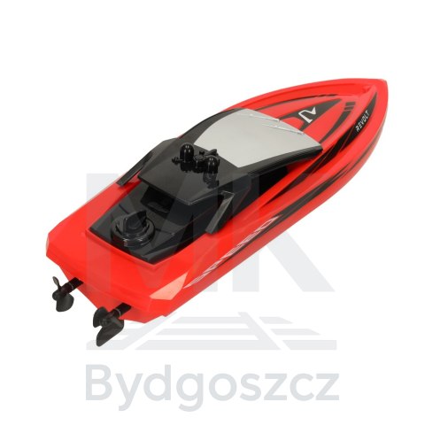 Motorówka zdalnie sterowana RC REVOLT Q5 Galaxy Szybka Łódź 8km/h 2.4GHz Zasięg 50m Wodoodporna Motorówka zdalnie sterowana RC REVOLT Q5 Galaxy Szybka Łódź 8km/h 2.4GHz Zasięg 50m Wodoodporna