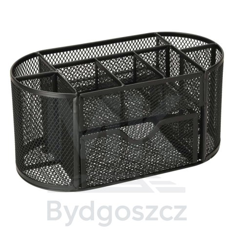 Organizer na biurko przybornik biurkowy metalowy 9 komór Organizer na biurko przybornik biurkowy metalowy 9 komór