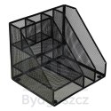 Organizer przybornik na biurko biurkowy duży A4 metalowy 7 komór