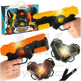 Paintball laserowy pistolet x 2 + tarcza interaktywna x 2 LASER TAG