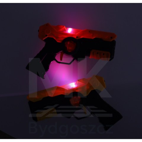 Paintball laserowy pistolet x 2 + tarcza interaktywna x 2 LASER TAG Paintball laserowy pistolet x 2 + tarcza interaktywna x 2 LASER TAG