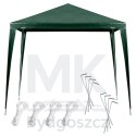 Pawilon ogrodowy namiot imprezowy handlowy altana zielona 2,5 x 2,5m