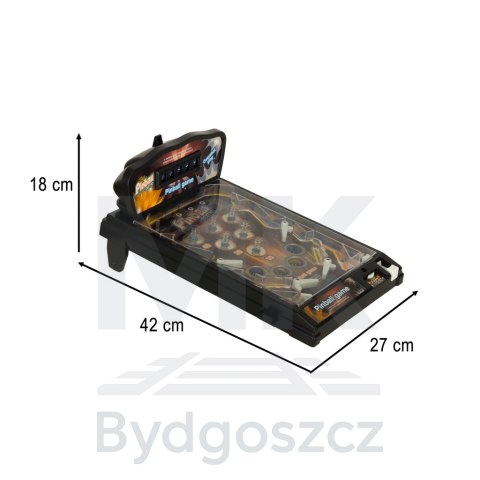 Pinball flipper gra zręcznościowa stół ze światłami i muzyką Pinball flipper gra zręcznościowa stół ze światłami i muzyką