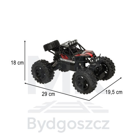 Samochód zdalnie sterowany RC REVOLT TG1021 Rock Crawler 4x4 Off-Road Duże Koła Amortyzacja 2.4GHz Wspinaczka Samochód zdalnie sterowany RC REVOLT TG1021 Rock Crawler 4x4 Off-Road Duże Koła Amortyzacja 2.4GHz Wspinaczka