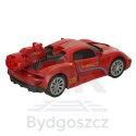 Samochód zdalnie sterowany Transformer Revolt TRANSFORMING ROBOT RACER czerwony