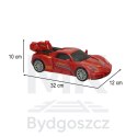 Samochód zdalnie sterowany Transformer Revolt TRANSFORMING ROBOT RACER czerwony