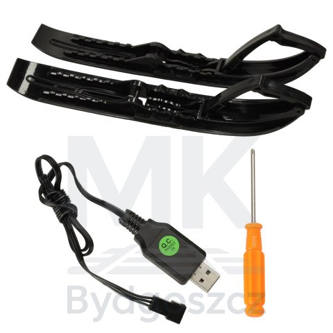 Skuter Śnieżny zdalnie sterowany RC REVOLT TG1016 Trail Blazer Snowmobile 2.4GHz Off-Road LED Realistyczna Jazda Skuter Śnieżny zdalnie sterowany RC REVOLT TG1016 Trail Blazer Snowmobile 2.4GHz Off-Road LED Realistyczna Jazda