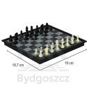 Szachy magnetyczne gra logiczna klasyczna podróżne turystyczne na magnes w pudełku zamykane