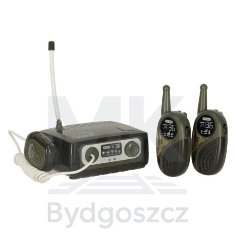 Walkie talkie krótkofalówka zestaw z centralą dla dzieci wojskowy zasięg 333 m Walkie talkie krótkofalówka zestaw z centralą dla dzieci wojskowy zasięg 333 m