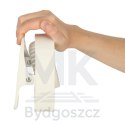 Wentylator biurkowy wiatrak z klipsem bezprzewodowy USB chłodzenie 3 poziomy mocy 11,5cm biały