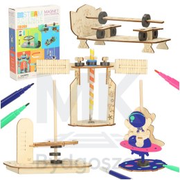 Zestaw edukacyjny do eksperymentów naukowych magnetycznych DIY 4w1
