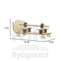 Zestaw edukacyjny do eksperymentów naukowych magnetycznych DIY 4w1