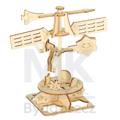 Zestaw naukowy przyrodniczy model 3D drewniany wiatrowskaz Zestaw naukowy przyrodniczy model 3D drewniany wiatrowskaz
