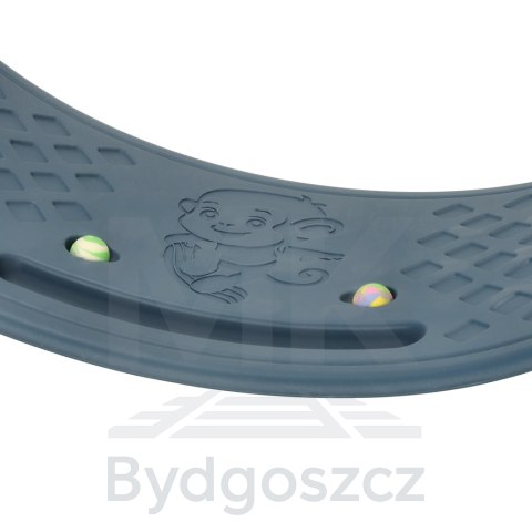 Deska do balansowania bujak dla dzieci 67x29 cm antypoślizgowa niebieska Deska do balansowania bujak dla dzieci 67x29 cm antypoślizgowa niebieska