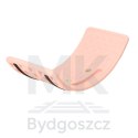 Deska do balansowania bujak dla dzieci 67x29 cm antypoślizgowa różowa