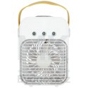 Klimatyzator klimator przenośny wentylator biurkowy nawilżacz 3w1 USB biały