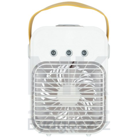 Klimatyzator klimator przenośny wentylator biurkowy nawilżacz 3w1 USB biały Klimatyzator klimator przenośny wentylator biurkowy nawilżacz 3w1 USB biały