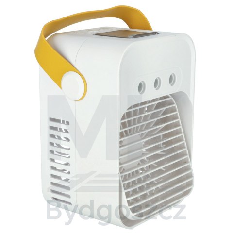 Klimatyzator klimator przenośny wentylator biurkowy nawilżacz 3w1 USB biały Klimatyzator klimator przenośny wentylator biurkowy nawilżacz 3w1 USB biały