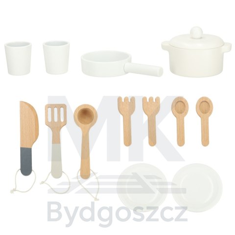 Kuchnia dla dzieci drewniana MDF Lulilo FLoro akcesoria różowa 82cm Kuchnia dla dzieci drewniana MDF Lulilo FLoro akcesoria różowa 82cm