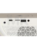 Lampka LED Gamingowa RGB głośnik ładowarka indukcyjna radio budzik zegar