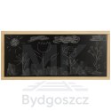 Ławka ogrodowa stolik dla dzieci drewniany piaskownica tablica 92 x 78 x 52 cm