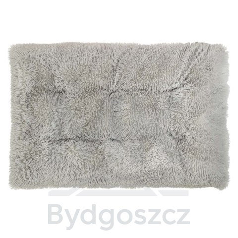 Legowisko dla psa kota pluszowe posłanie włochata poduszka poducha shaggy 115cm szary Legowisko dla psa kota pluszowe posłanie włochata poduszka poducha shaggy 115cm szary