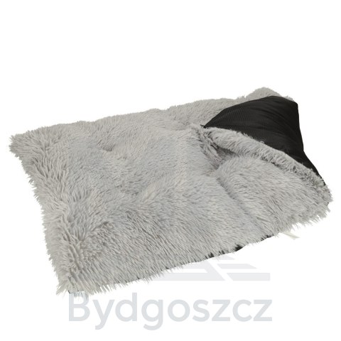 Legowisko dla psa kota pluszowe posłanie włochata poduszka poducha shaggy 115cm szary Legowisko dla psa kota pluszowe posłanie włochata poduszka poducha shaggy 115cm szary