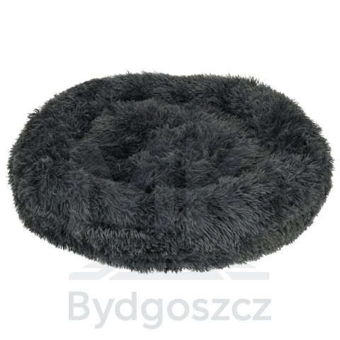 Legowisko dla psa kota poduszka pluszowa 60cm ciemny szary Legowisko dla psa kota poduszka pluszowa 60cm ciemny szary