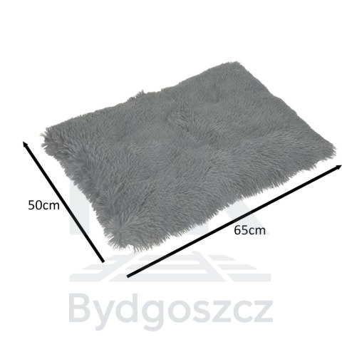 Legowisko dla psa kota posłanie poduszka poducha 65cm szary Legowisko dla psa kota posłanie poduszka poducha 65cm szary